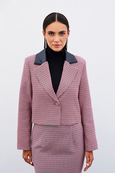 Sateen Jachetă Crop Crowbar - FUSYA