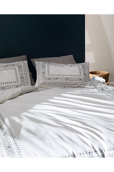 Madame Coco Arber King Size Bedding Set - Gray