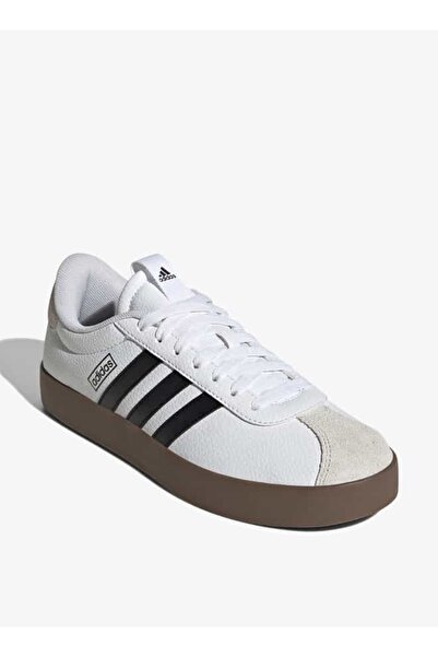 adidas Women's Panelled Sneakers with Lace-Up Closure - VL Court 3.0