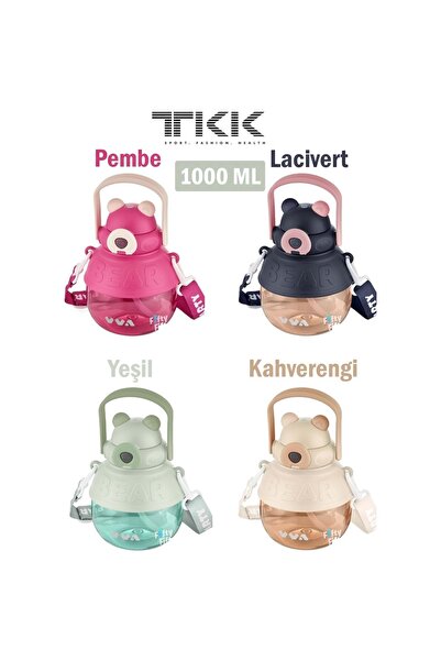 Vagonlife زجاجة مياه Ttk بيضاء سعة 1000 مل