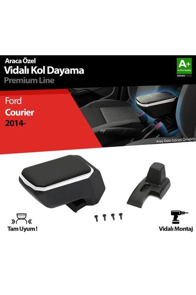 Karva Ford Courier Kol Dayama Kolçak Abs Vidalı Gri 2014 Üzeri