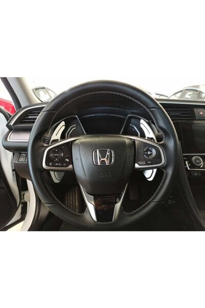 Karva Çmk Honda Civic Fc5 Fk7 2016-2020 Paddle Shift Silver (F1 Gear Pedal Ear)