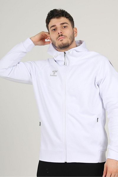 hummel Λευκό βαμβακερό φούτερ Armin Pro