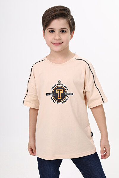 Toontoy Tricou pentru băieți New Project cu imprimeu