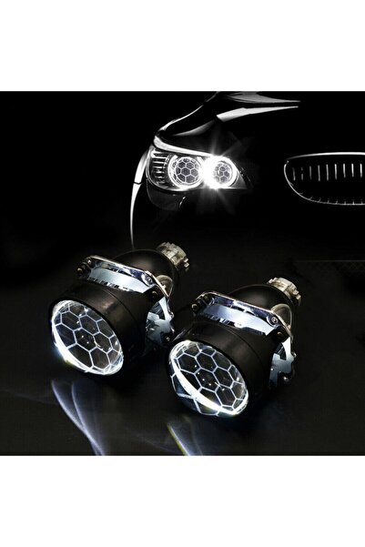 Karva Jeni Jenerasyon Bi-xenon Extreme Far Merceği Oto Hıd Projectör Sağ Sol Mercekli Lensli 2.5"