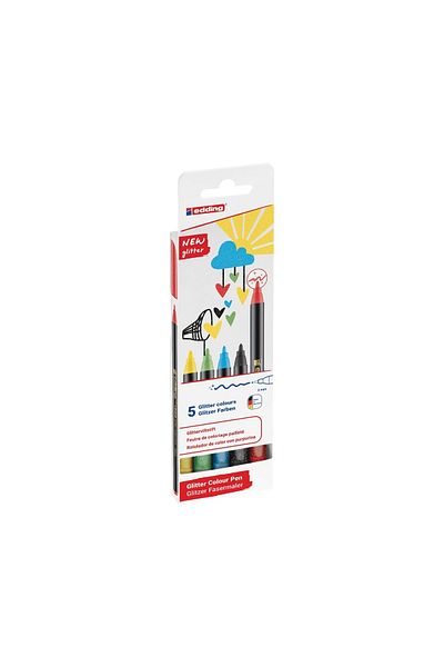 Edding E-1200 Silvery Graphic Pencil Set 5 Colors