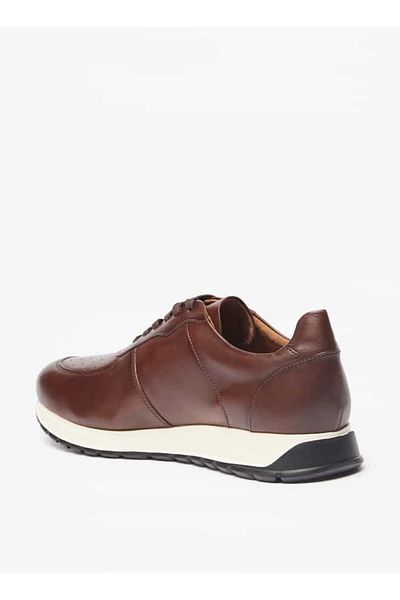 Duchini Men's Solid Lace-Up Low Ankle Sneakers