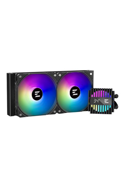 Zalman ALPHA2 A24 Siyah 71 CFM 1800RPM ARGB Fan AMD AM5/Intel LGA1700 240mm Sıvı Soğutmalı CPU Fan