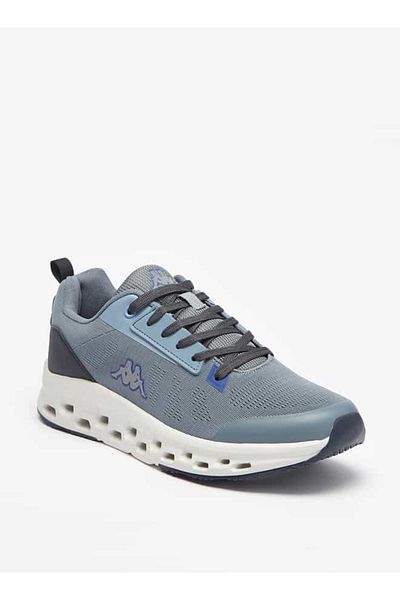 Kappa Men's Textured Sports Shoes with Lace-Up Closure