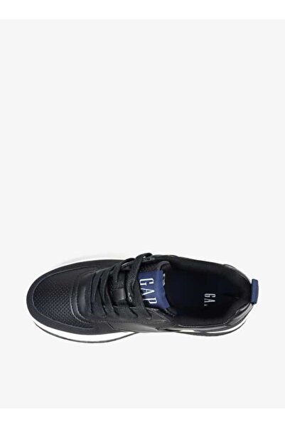GAP Women's Logo Detail Sneakers with Lace-Up Closure - Paradise Cup Low W