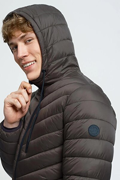 Loft Men's Black Lf 2033231   - m Mnt Coat