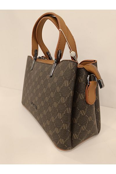 Armine Women's Bag 311 - Brown Dotted