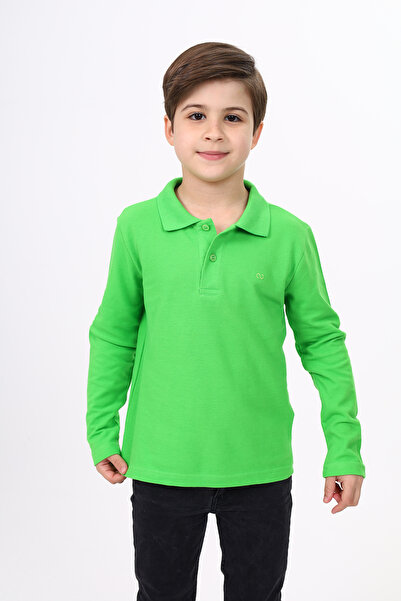 Toontoy Tricou unisex pentru copii cu detaliu de broderie