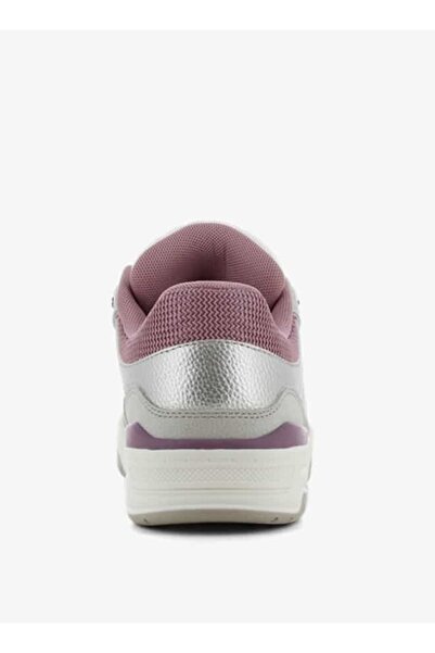 SJ Women's Panelled Lace-Up Low Ankle Sneakers