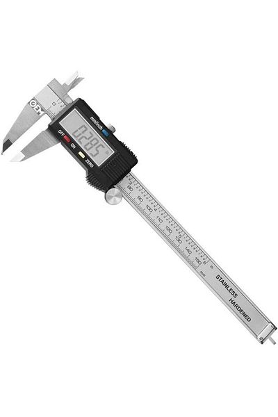 Arduino 0-150mm Stainless Steel Digital Gauge Caliper (Battery Operated)