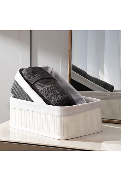 Mudo Home Black Hand Towel - 30x50 Cm Classy Model