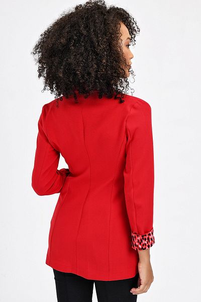 Jument Cotton-padded Blazer Jacket - Collared, Pocketed and Foldable Long Sleeve