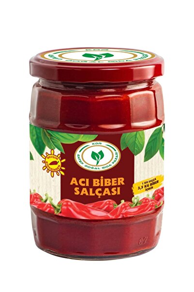 KDR ANTEP DOĞAL GIDA PAZARI Acı Biber Salçası 5 kg
