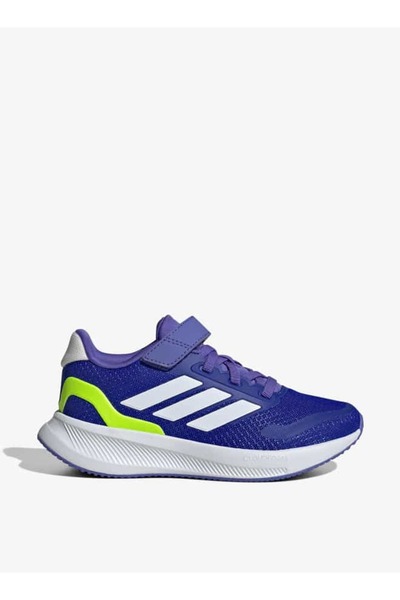 adidas Running Shoes for Boys - Color Block, Velcro Closure, Runfalcon 5 El C