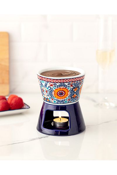 Madame Coco Daisy Fondue Set