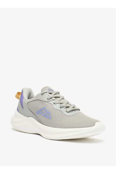 Oaklan by Shoexpress Textured Lace-Up Sports Shoes with Pull Tabs