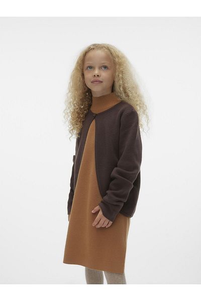 Vero Moda Girl Strickjacke VMKENYA LS DÜZ ÖRGÜ HIRKA D2