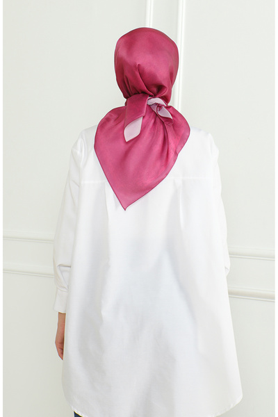 sefamerve 81053-01 Μοντέλο Κρυστάλλινο Κασκόλ ελαφρύ δαμάσκηνο Karaca