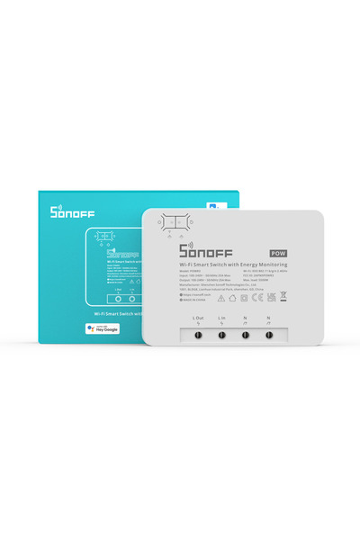 Sonoff Pow R3 25ah Akıllı Enerji Ölçer Röle