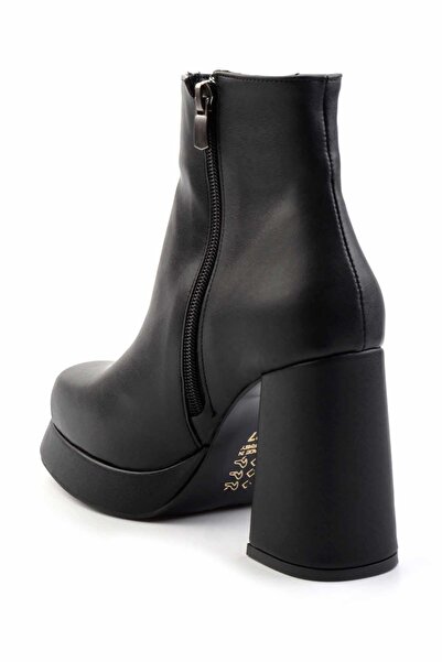 Bambi Siyah Kadın Bot & Bootie K02823053009