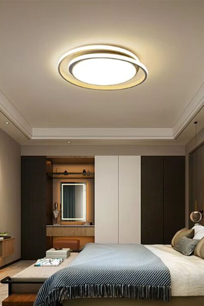 Lenart Lighting Galaksi Model Yuvarlak Led Avize,yüksek Aydınlatmalı,kumandalı Avize,3 Renk Aydınlatma Tavan Avizesi