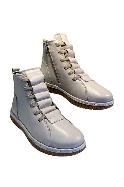 VOOG 23662 Women's Leather Casual Comfort Boots