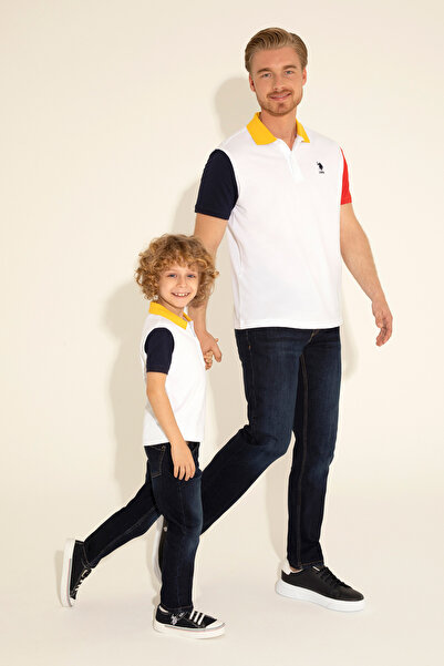 U.S. Polo Assn. Erkek Çocuk Mavi Jean Pantolon 50288551-DN0022