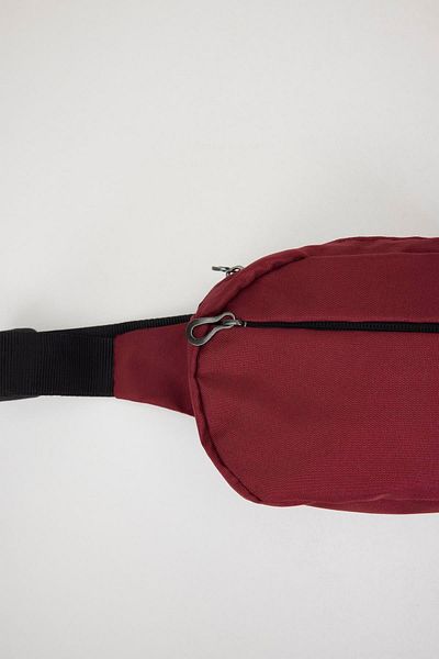 Tudors Geantă Unisex Rosie Claret pentru umăr și Talie - 2 Compartimente