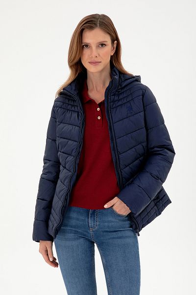 U.S. Polo Assn. Women's Navy Blue Coat 50289548 -Vr033