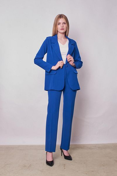 Jument Jachetă de damă, cu guler, cu clapetă, cu mânecă lungă, din țesătură lycra ușoară, supradimensionată (Pantaloni Jument 40075)-