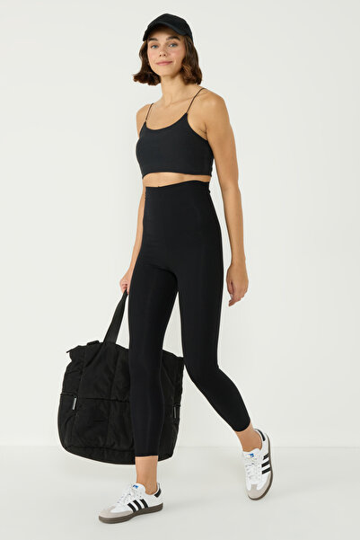 C&City Ψηλόμεσο κολάν συλλογής κοπής με λέιζερ 9090 - Μαύρο