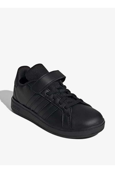 adidas Textured School Shoes for Boys with Velcro Laces - Grand Court 2.0 El C