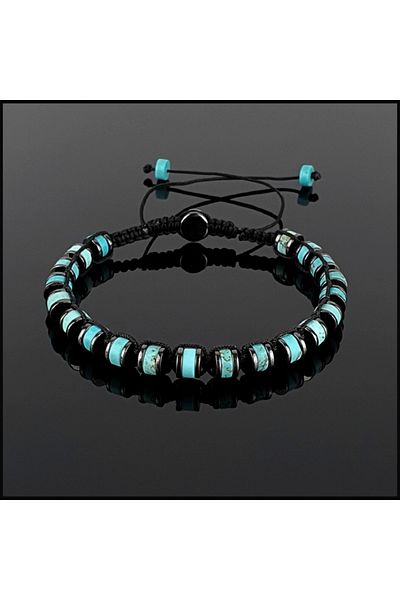 Seven Art Jewelry Natural Stone Bracelet, Turquoise Bracelet, Turquoise Stone Bracelet, Women's Bracelet, Men's Bracelet, Adjustable