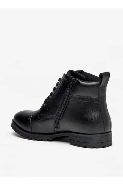 LBL by Shoexpress Perforated Chukka Boots with Zip Closure