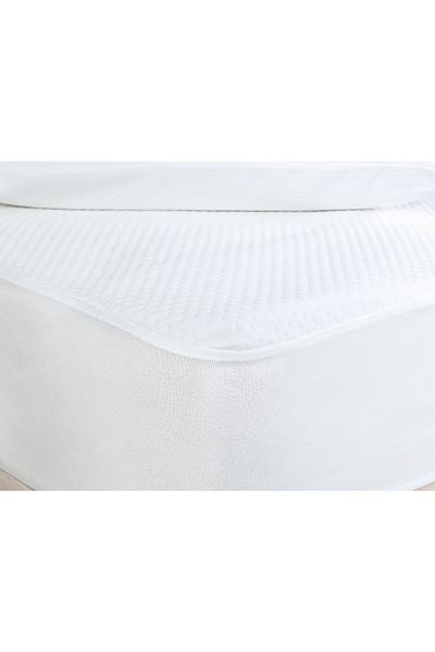 Madame Coco Clarte Liquid Proof Fitted King Size Bed Mattress - White