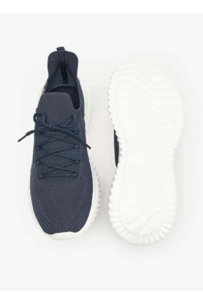 Oaklan by Shoexpress Oakland by Shoexpress Logo Print Slip-On Sports Shoes with Pull Tabs