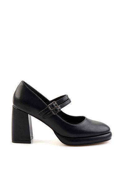 Bambi Pantofi cu toc clasici de damă negri K01231414509