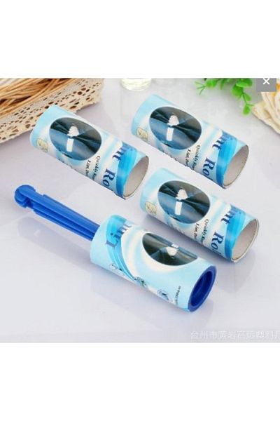 CMT 240 Sheets Feather Dust Collection Roller with 4 Refills
