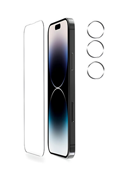 aheaks iPhone 14 Pro Max Nano Ekran Koruyucu Kırılmaz Cam - Nano Lens Camı Ko...
