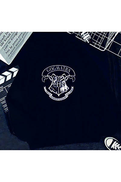 HOFFNUNG Φούτερ με κουκούλα 3 νημάτων Harry Potter Gogmarts με στάμπα