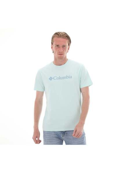 Columbia Csc m Basic Big Logo Brushed Ss Tee Men's T-Shirt Cs0287