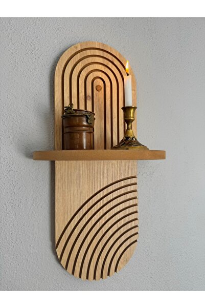 Serenti Home Dekoratif Duvar Rafı (42X20CM)