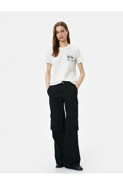 Koton T-Shirt Crew Crew Krátký rukáv