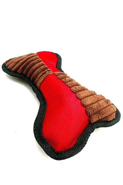Tasma Market Bone Shaped Extra Durable Waterproof Fabric Dog Toy