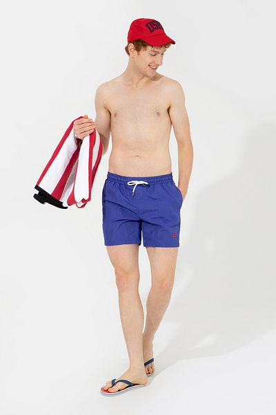 U.S. Polo Assn. Men's Blue Swim Shorts 50246271-Vr212
